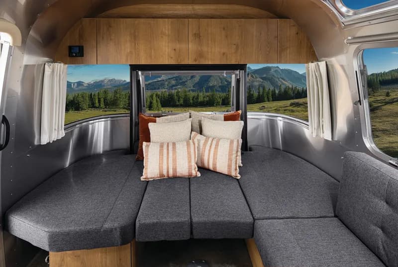 2026 Airstream Trade Wind interior — lounge