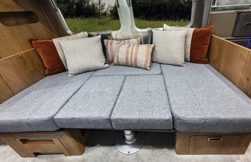 2025 Airstream Trade Wind interior — lounge