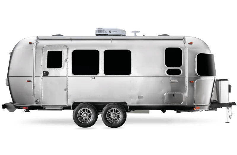 2025 Airstream Trade Wind studio exterior — curbside