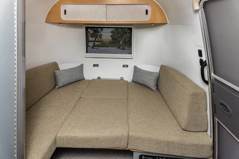 2025 Airstream World Traveler 22RB interior — lounge