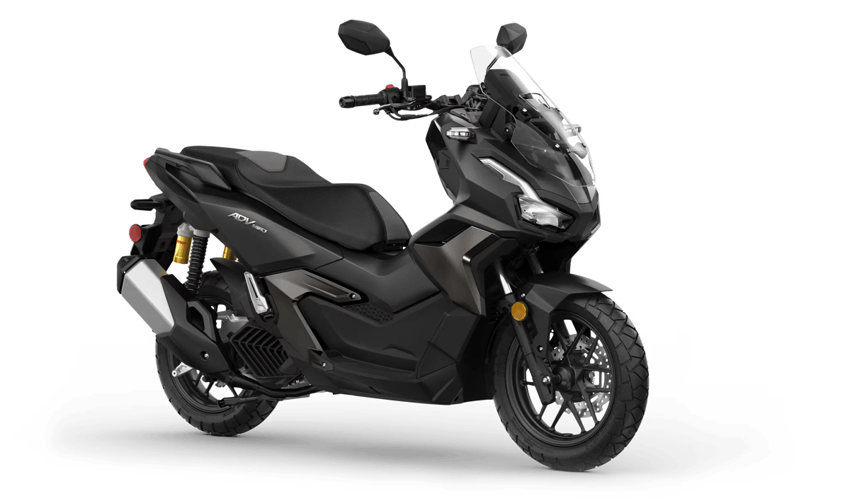 2027 Honda ADV160 in Matte Black Metallic — gallery view