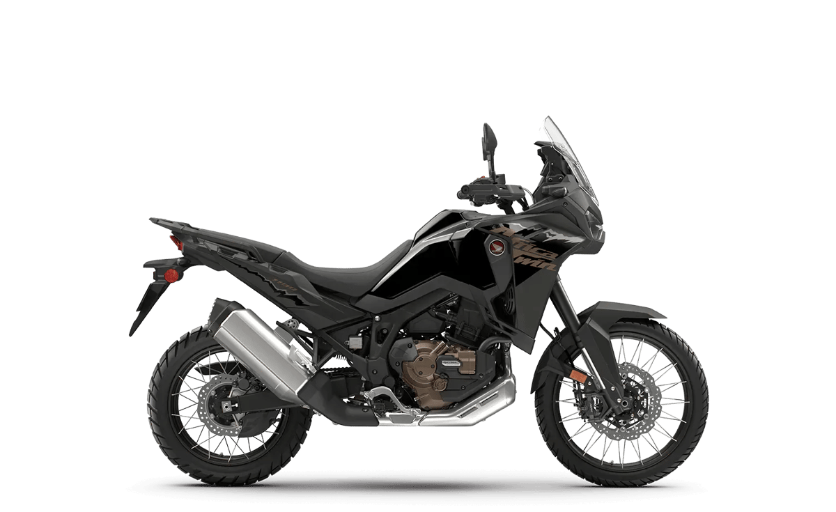 2026 Honda Africa Twin DCT in Matte Black Metallic