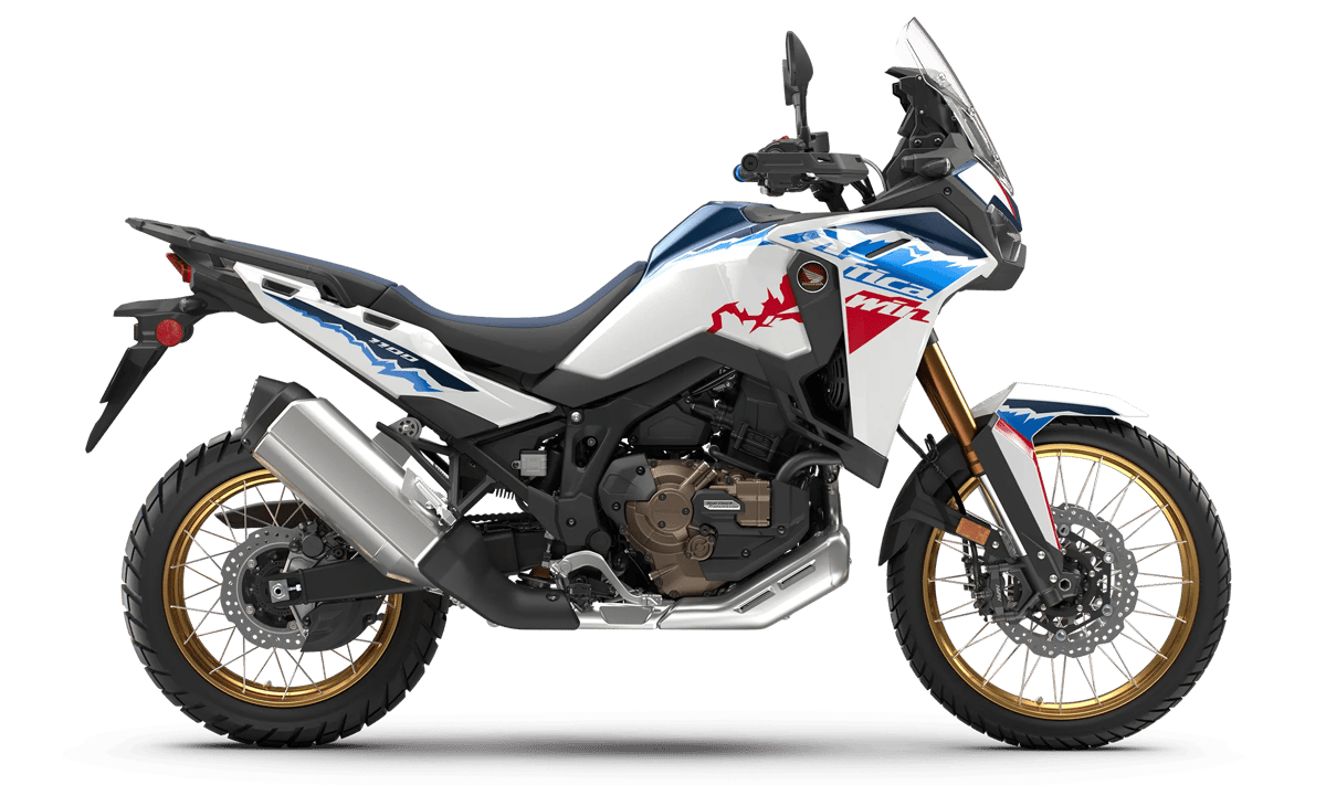 2026 Honda Africa Twin DCT in Pearl White — gallery view