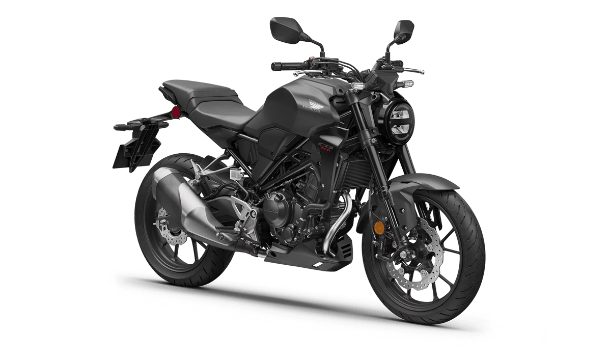 2026 Honda CB300R in Matte Black Metallic — gallery view