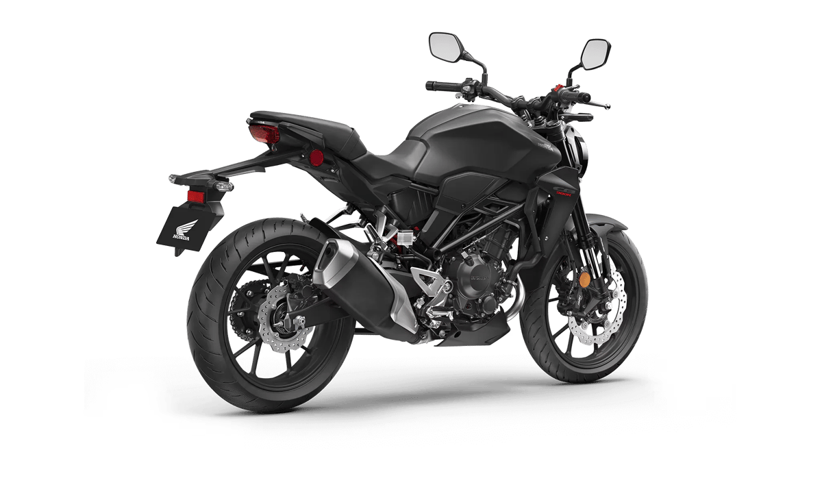 2026 Honda CB300R in Matte Black Metallic — gallery view