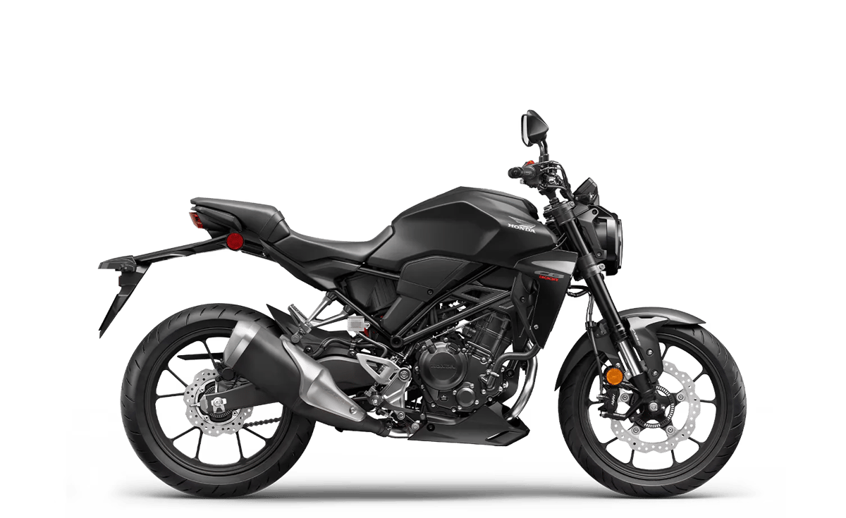 2026 Honda CB300R in Matte Black Metallic