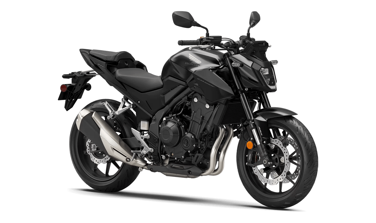 2025 Honda CB500F in Matte Black Metallic — gallery view