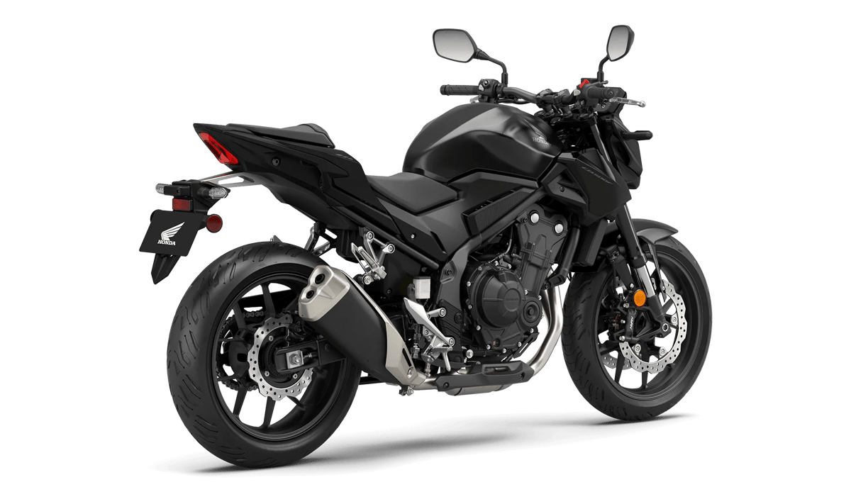 2025 Honda CB500F in Matte Black Metallic — gallery view
