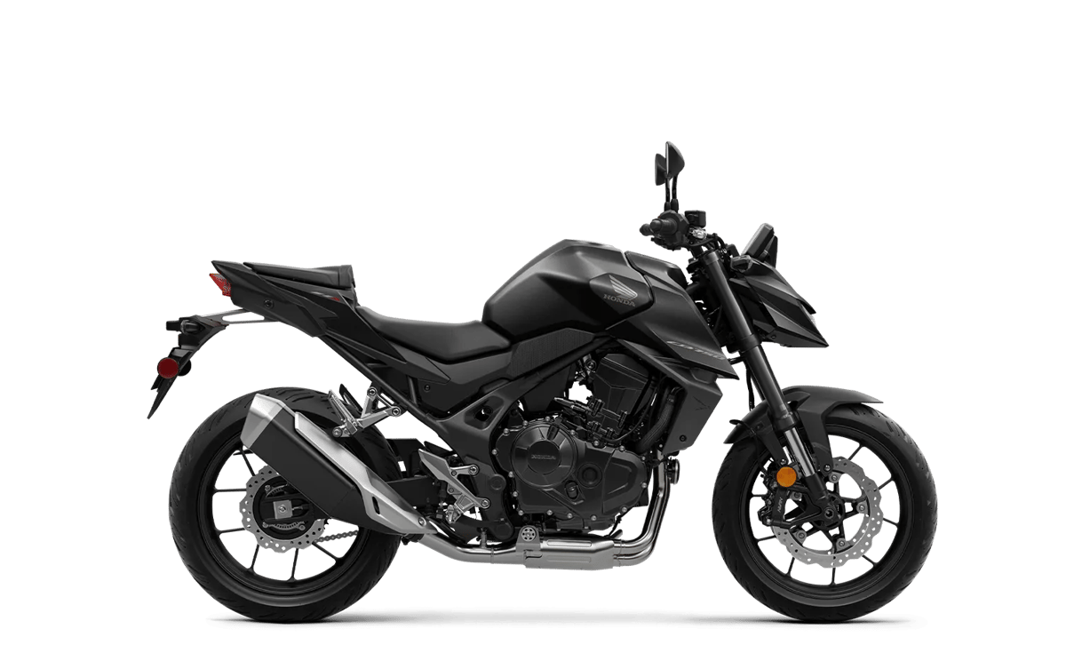 2025 Honda CB750 Hornet in Matte Black Metallic