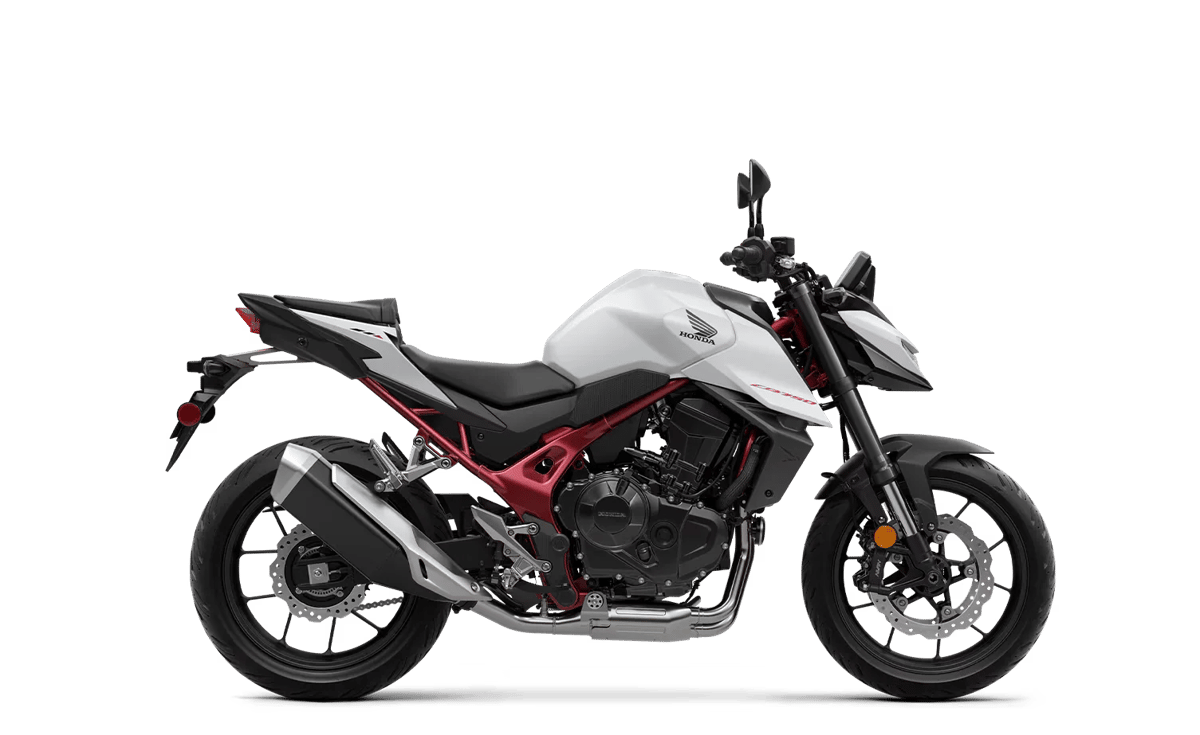 2025 Honda CB750 Hornet in Matte Pearl White