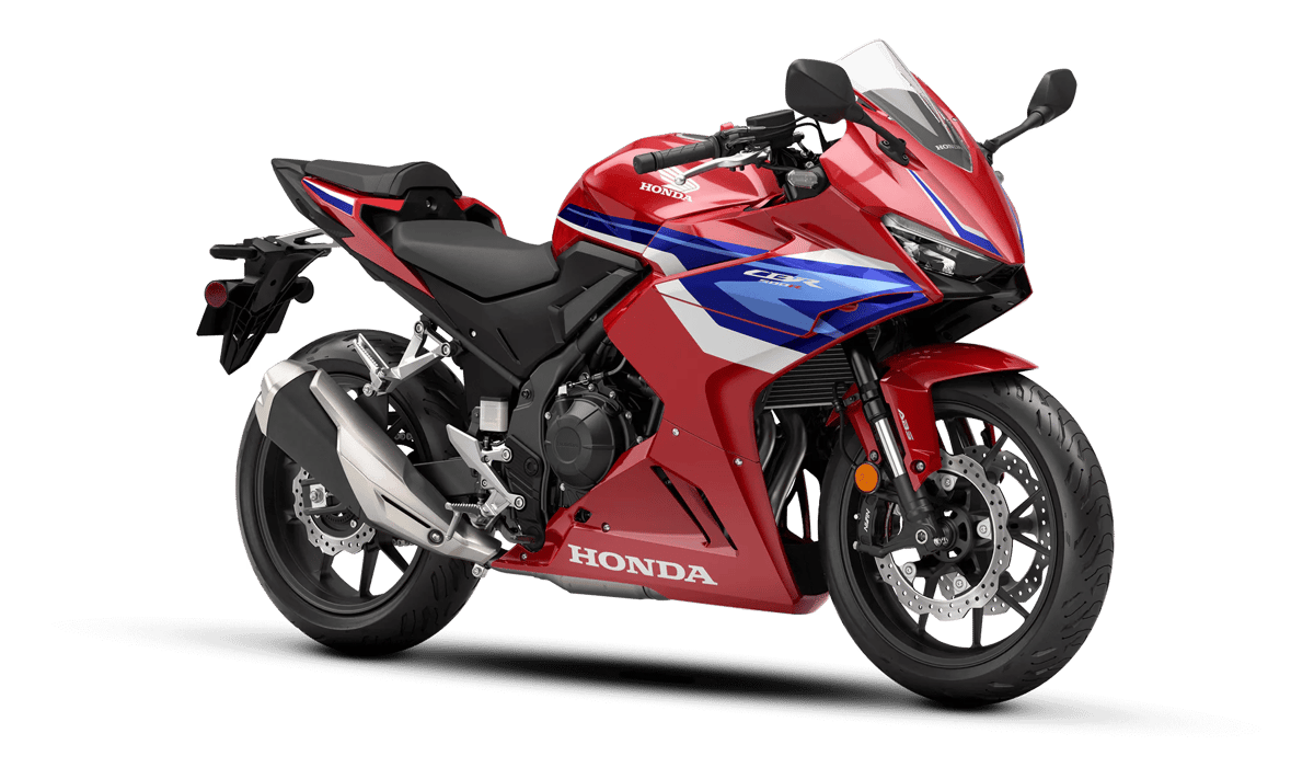 2025 Honda CBR500R in Grand Prix Red — gallery view