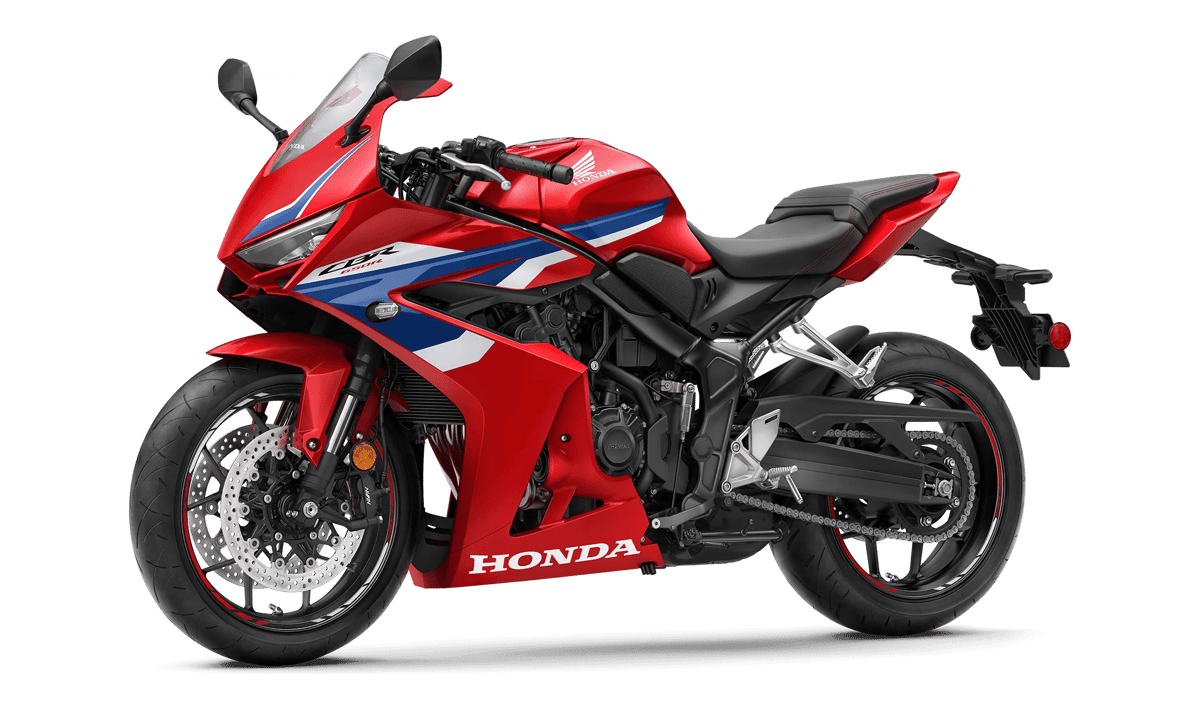 2026 Honda CBR650R E-Clutch in Grand Prix Red — gallery view