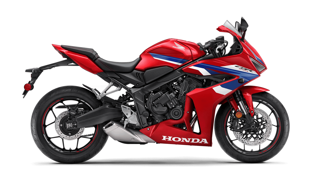 2026 Honda CBR650R E-Clutch in Grand Prix Red — gallery view