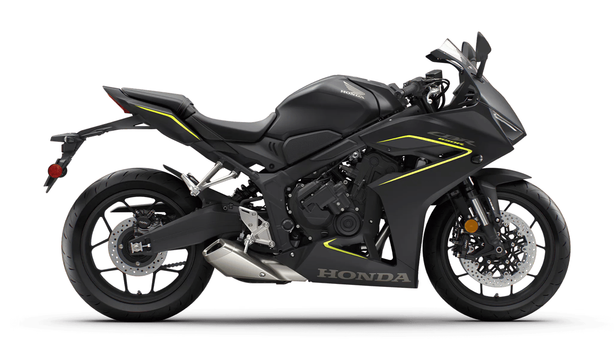 2026 Honda CBR650R E-Clutch in Matte Black Metallic — gallery view