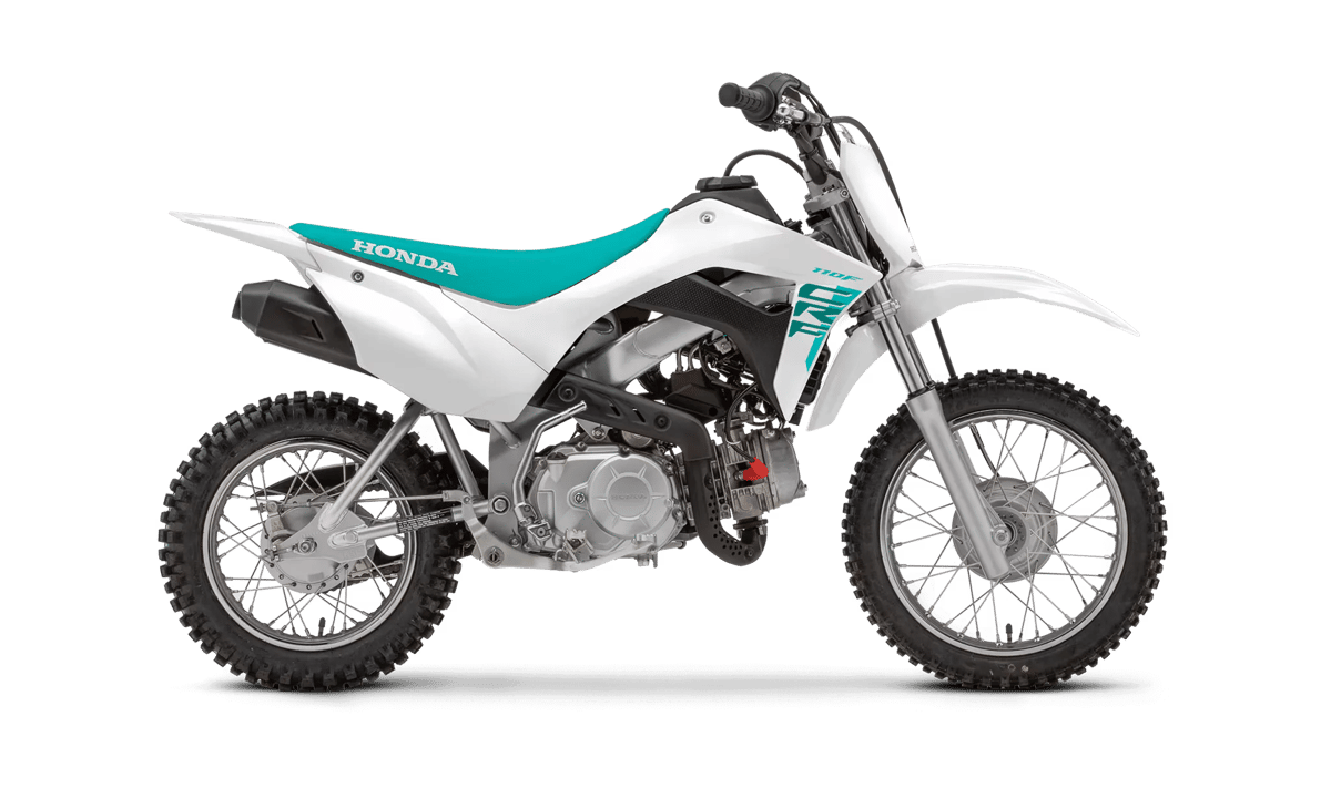 2026 Honda CRF110F in White — gallery view