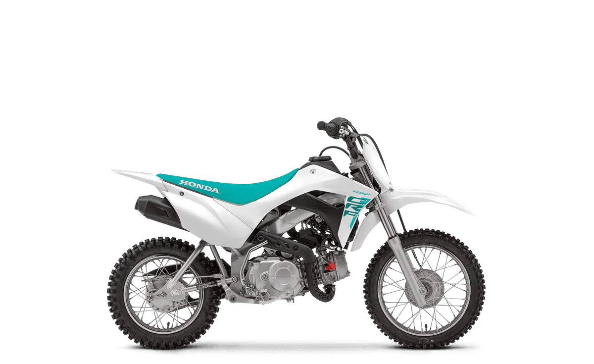 2026 Honda CRF110F in White
