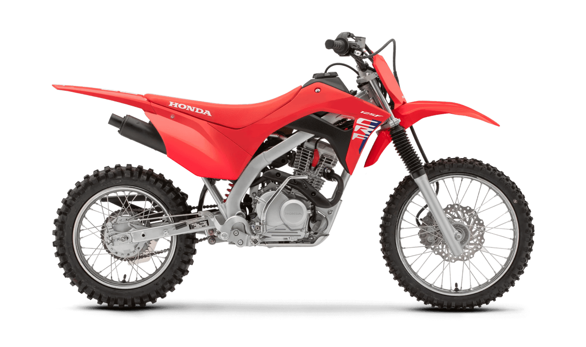 2027 Honda CRF125F in Red — gallery view
