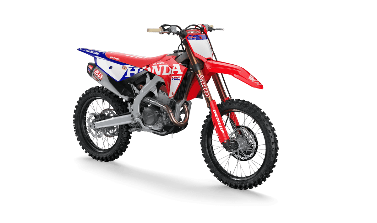 2027 Honda CRF250R HRC WORKS EDITION in Red — gallery view