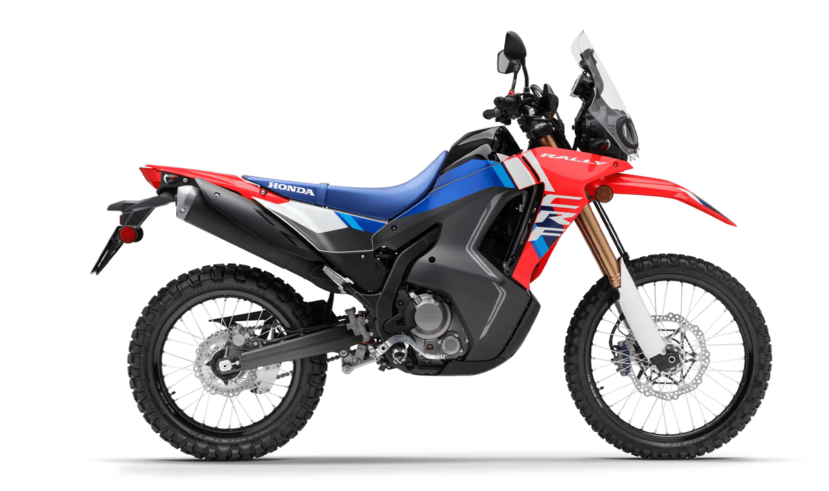 2025 Honda CRF300L Rally in Red — gallery view