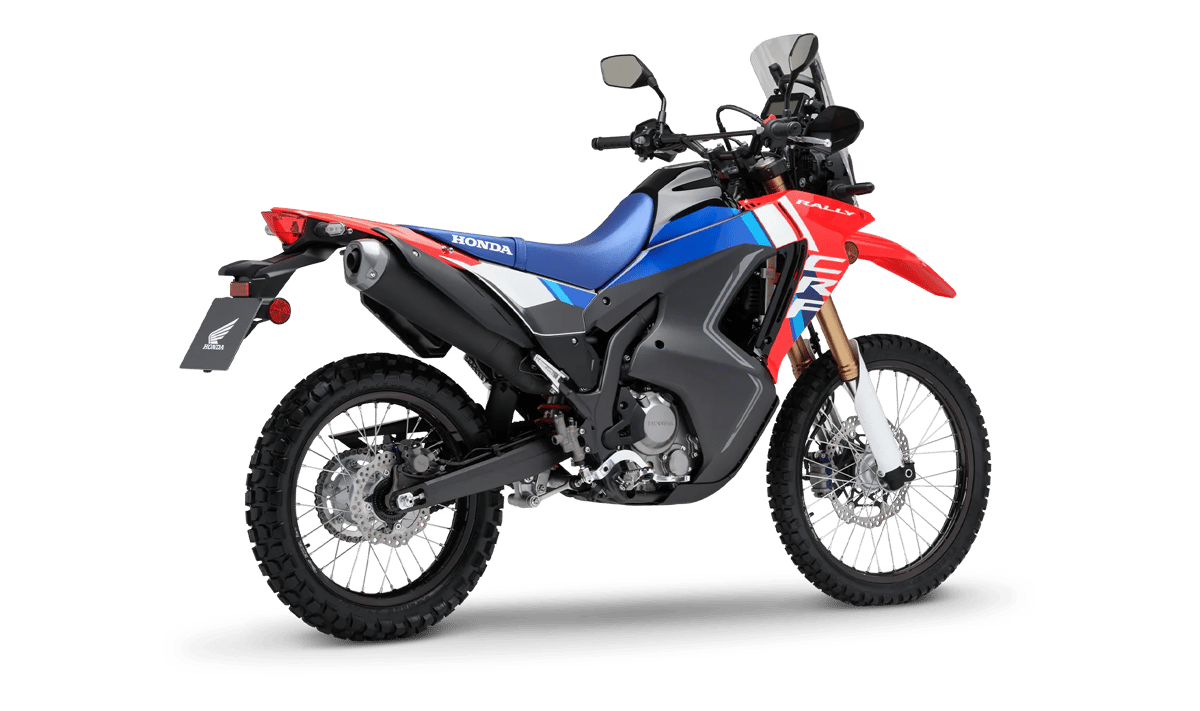 2025 Honda CRF300L Rally in Red — gallery view