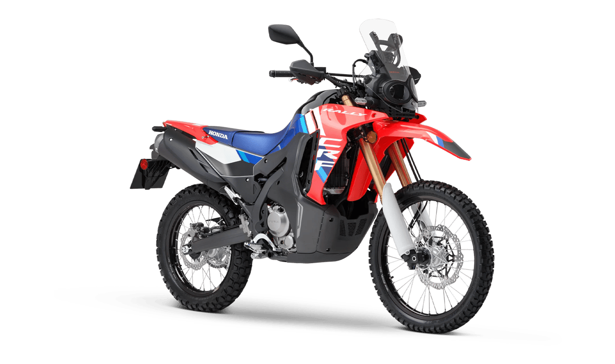 2025 Honda CRF300L Rally in Red — gallery view