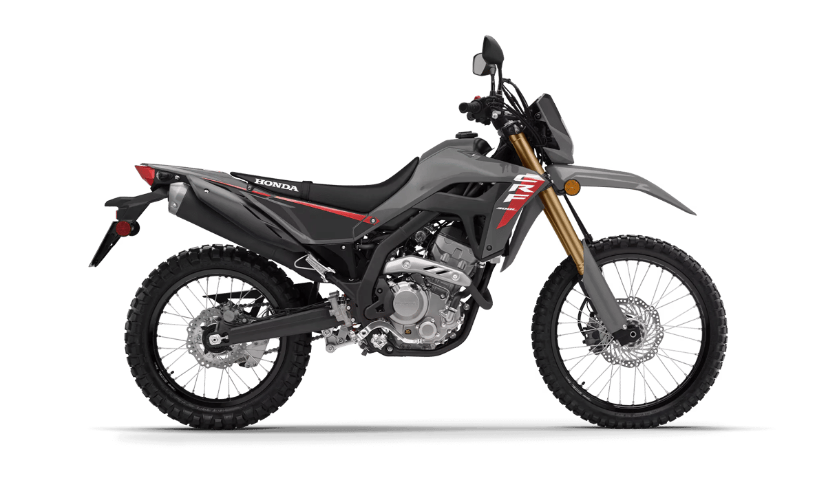 2025 Honda CRF300LS in Swift Gray — gallery view