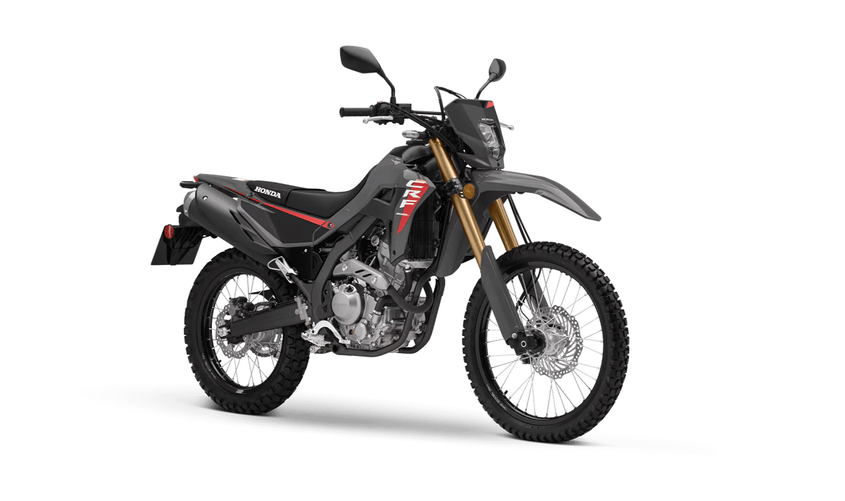 2025 Honda CRF300LS in Swift Gray — gallery view