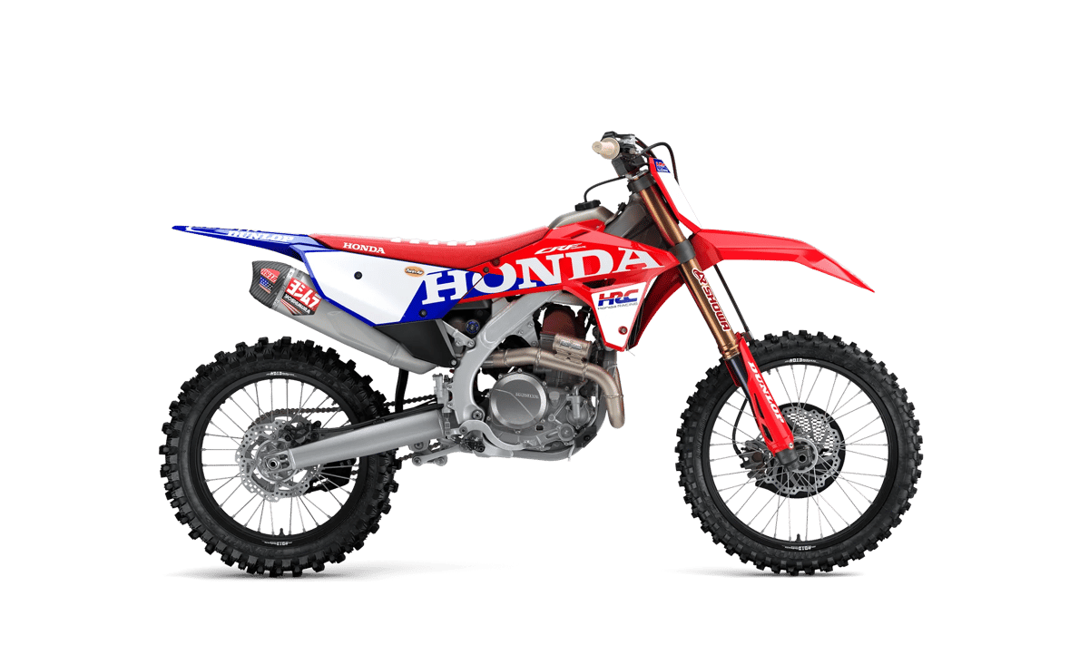 2027 Honda CRF450R HRC WORKS EDITION in Red — gallery view