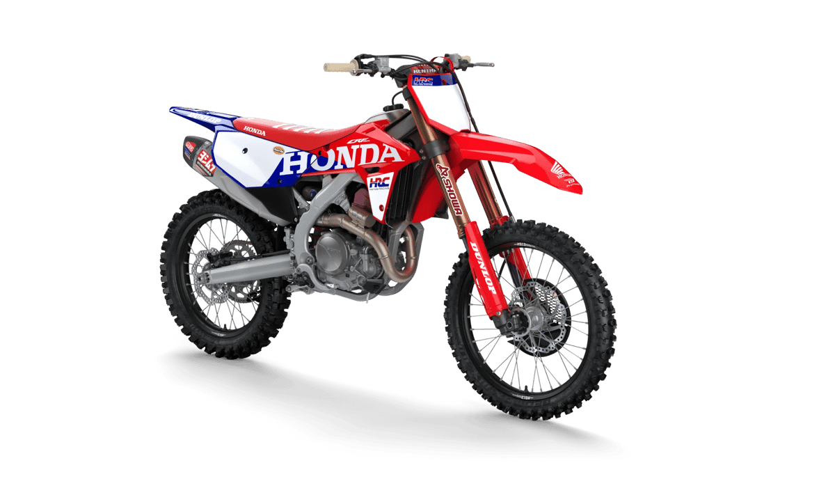 2027 Honda CRF450R HRC WORKS EDITION in Red — gallery view