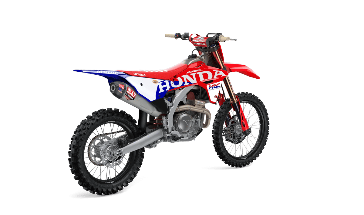 2027 Honda CRF450R HRC WORKS EDITION in Red — gallery view