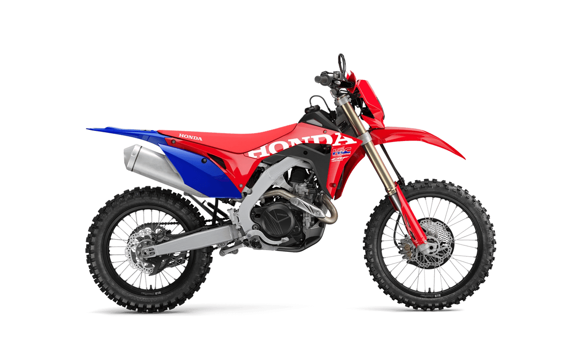 2027 Honda CRF450X in Red — gallery view
