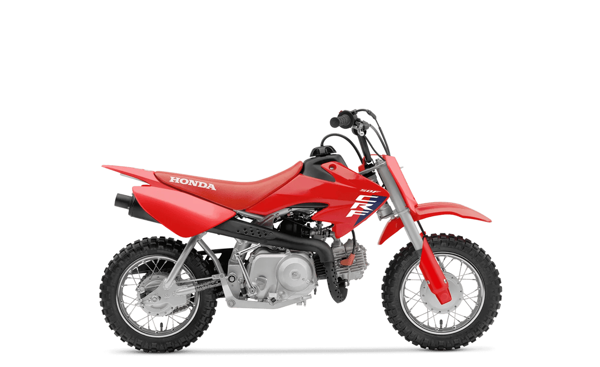 2027 Honda CRF50F in Red