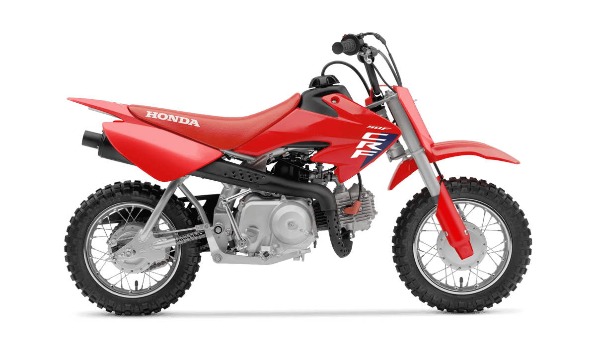 2027 Honda CRF50F in Red — gallery view
