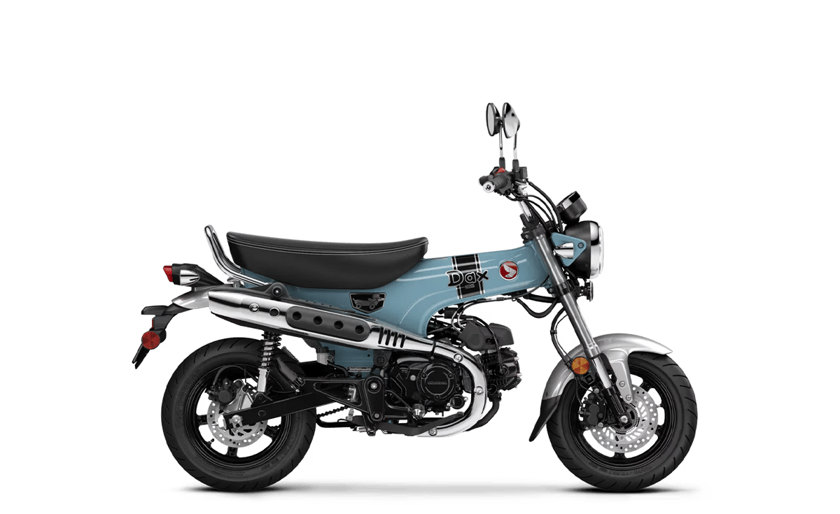 2025 Honda Dax 125 in Pearl Gray