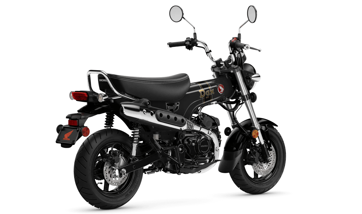 2026 Honda Dax 125 in Pearl Black — gallery view