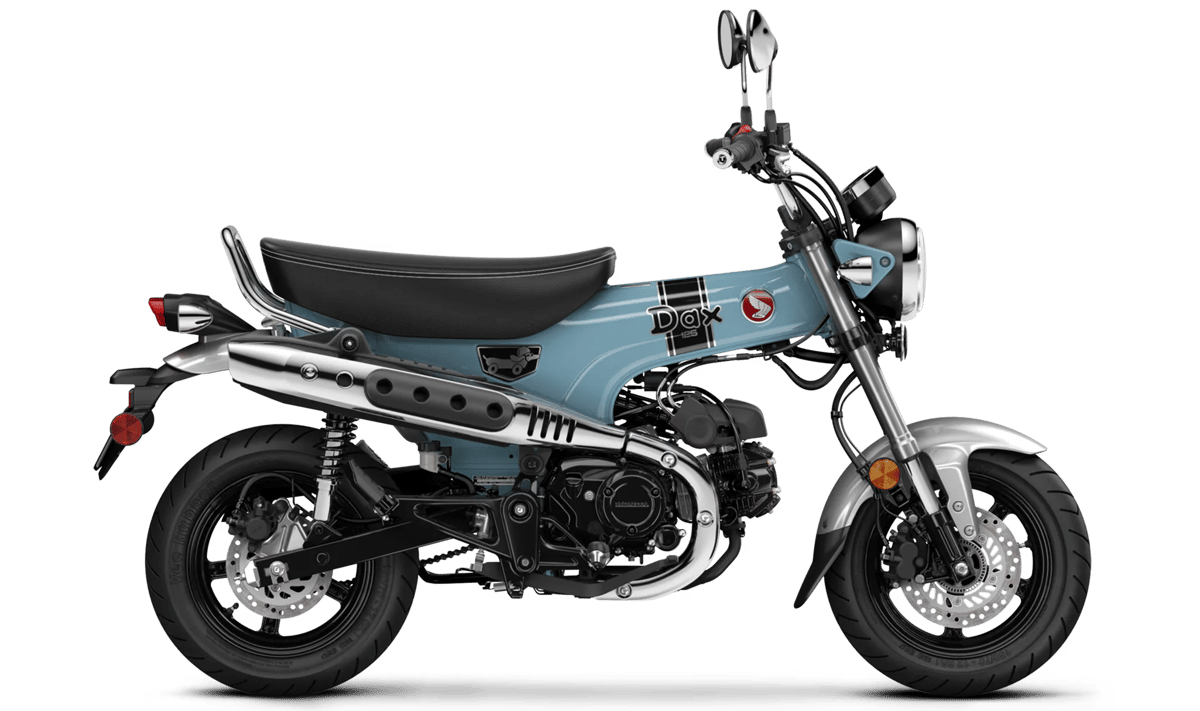 2025 Honda Dax 125 in Pearl Gray — gallery view