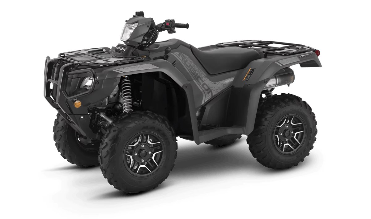 2026 Honda FourTrax Foreman Rubicon 4x4 Automatic DCT EPS Deluxe in Matte Gray Metallic — gallery view