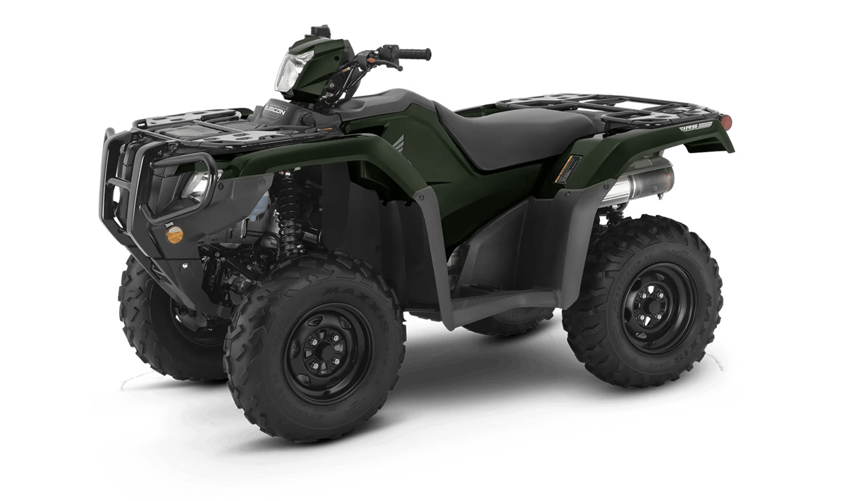 2027 Honda FourTrax Foreman Rubicon 4x4 EPS in Black Forest Green — gallery view