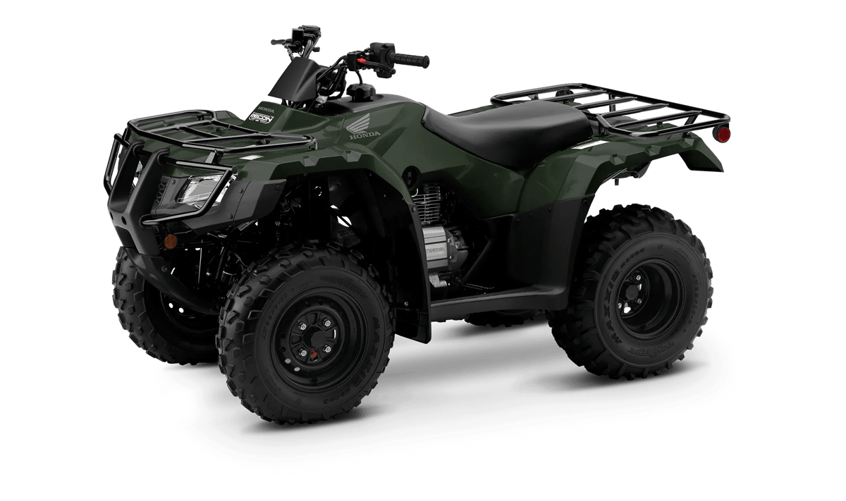2026 Honda FourTrax Recon ES in Black Forest Green — gallery view
