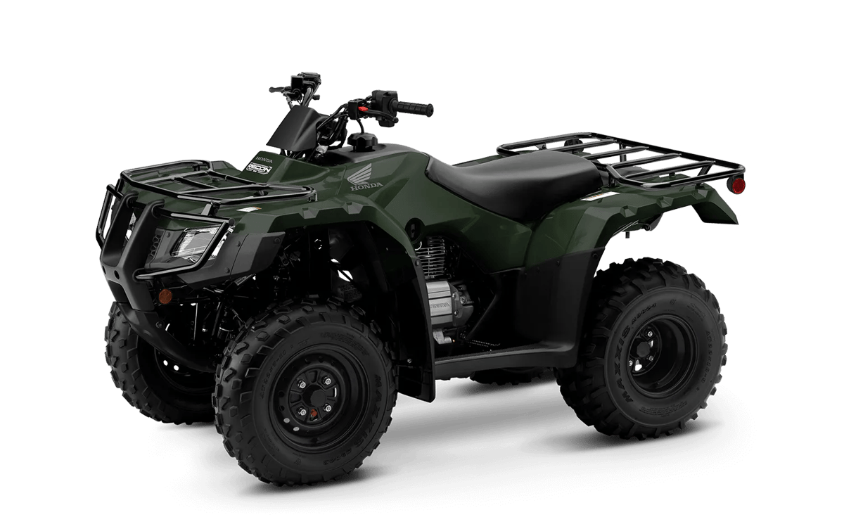 2026 Honda FourTrax Recon ES in Black Forest Green