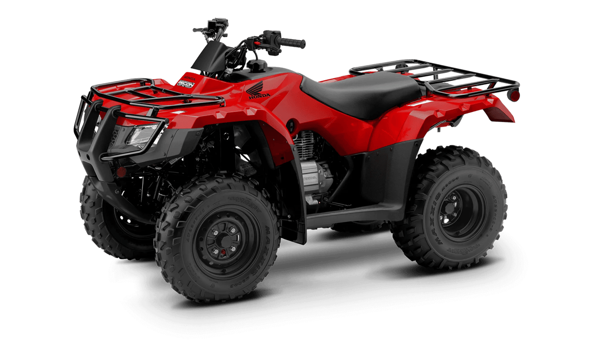 2026 Honda FourTrax Recon ES in Hero Red — gallery view
