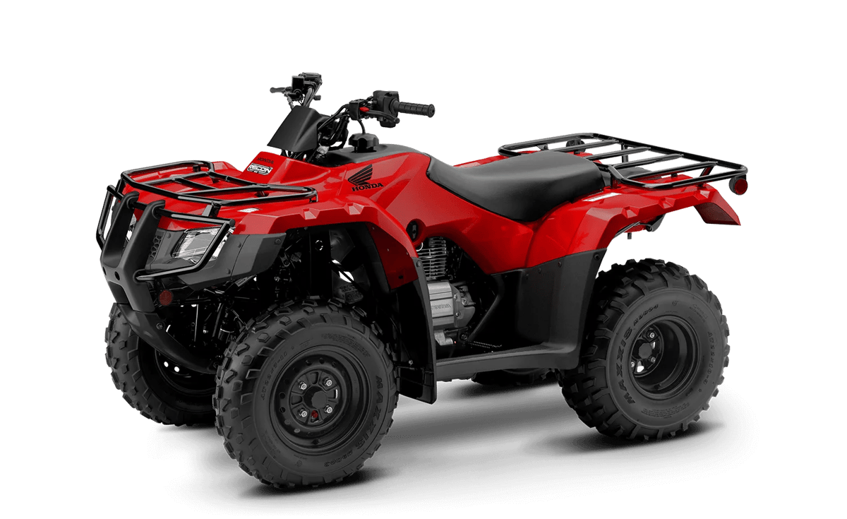 2026 Honda FourTrax Recon ES in Hero Red