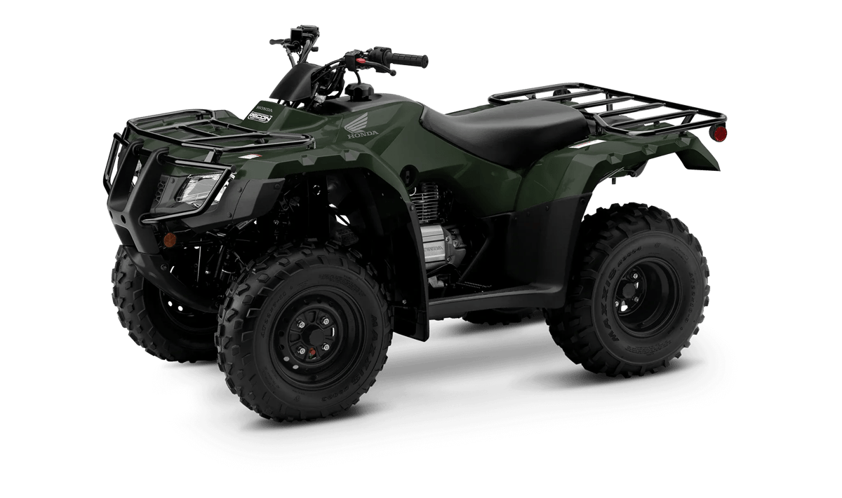 2027 Honda FourTrax Recon in Black Forest Green — gallery view