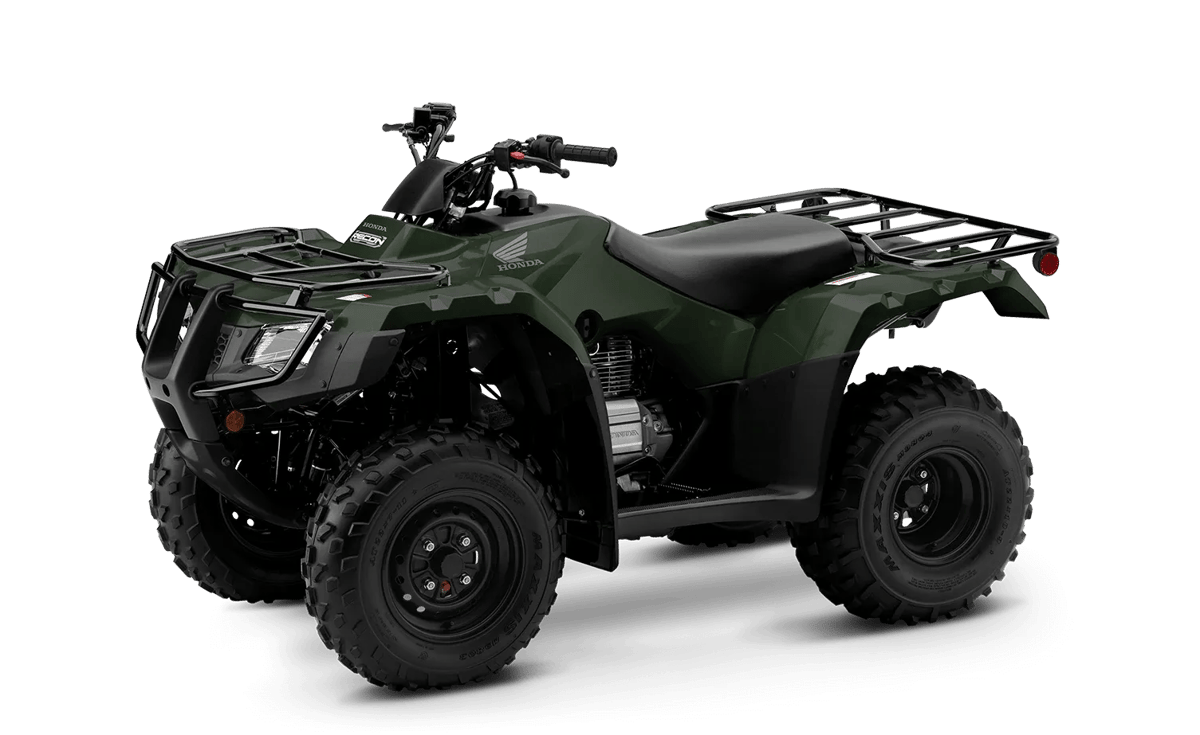 2027 Honda FourTrax Recon in Black Forest Green