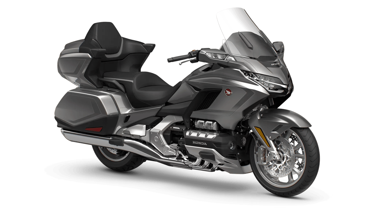 2027 Honda Gold Wing Tour Airbag Automatic DCT in Gray Metallic — gallery view