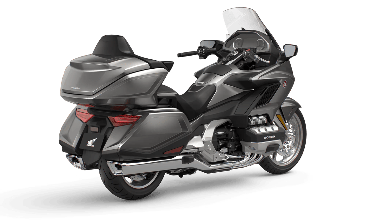 2027 Honda Gold Wing Tour Airbag Automatic DCT in Gray Metallic — gallery view
