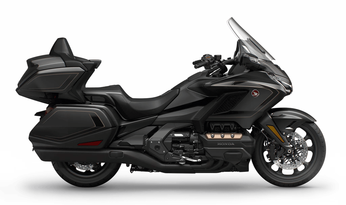 2026 Honda Gold Wing Tour Airbag Automatic DCT in Metallic Black — gallery view