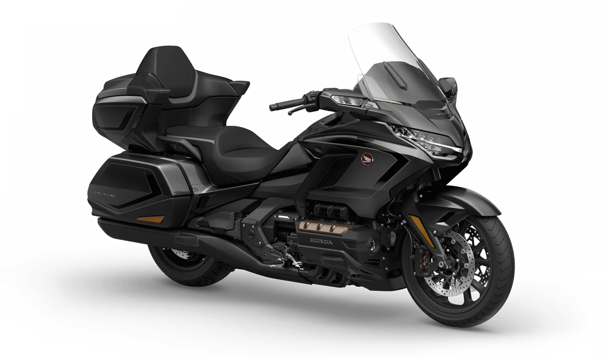 2026 Honda Gold Wing Tour Airbag Automatic DCT in Metallic Black — gallery view