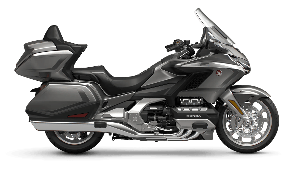 2027 Honda Gold Wing Tour Airbag Automatic DCT in Gray Metallic — gallery view