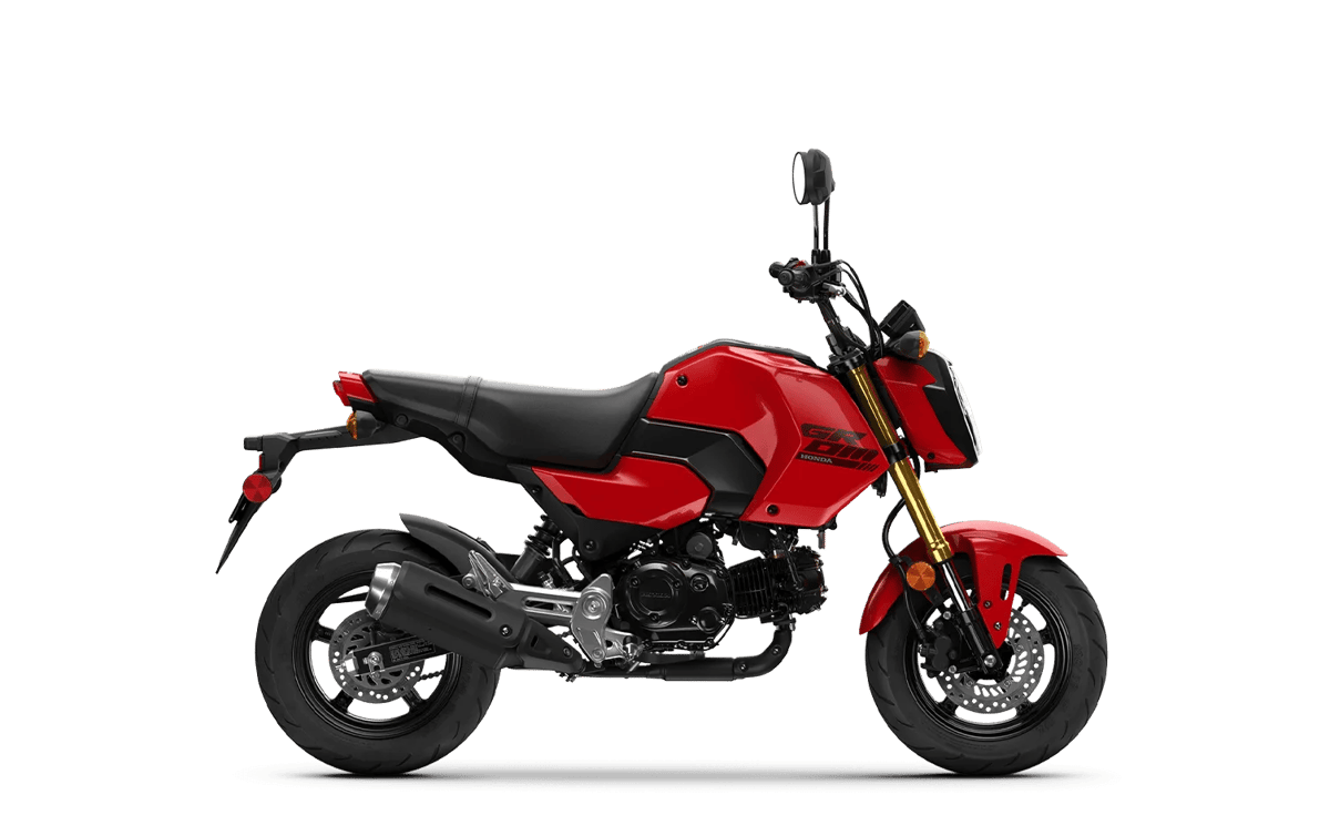 2026 Honda Grom in Cherry Red